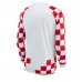 Herren Fußballbekleidung Kroatien Heimtrikot WM 2022 Langarm